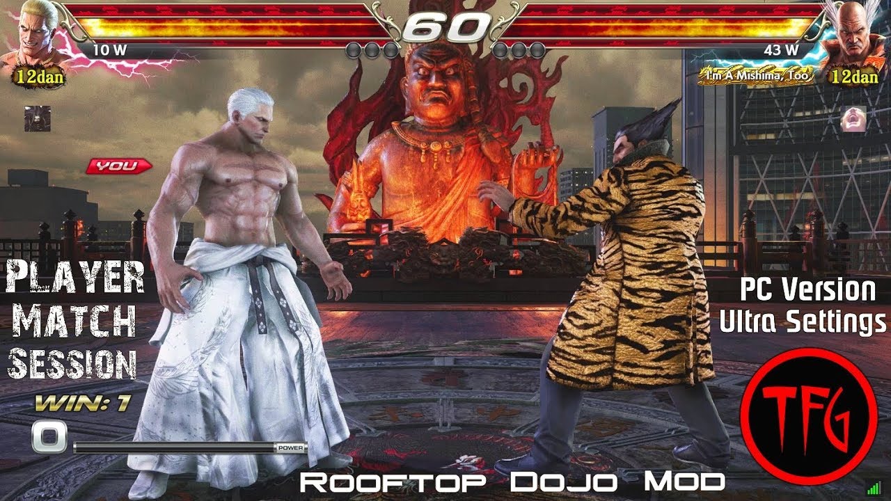 TEKKEN 7 Season 2 - Geese Howard Vs. Heihachi PC Gameplay (60ᶠᵖˢ/1080ᵖ  Ultra Settings!) ✔️