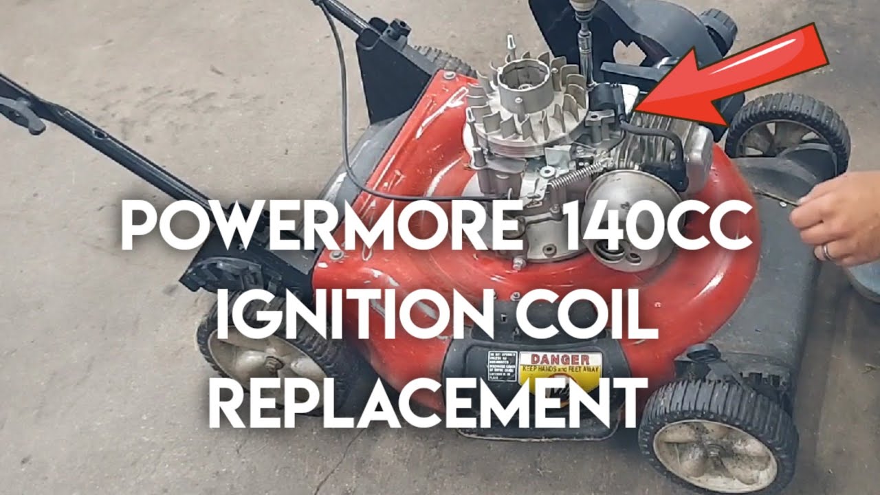 Yard machines 140cc push mower ignition coil replacement