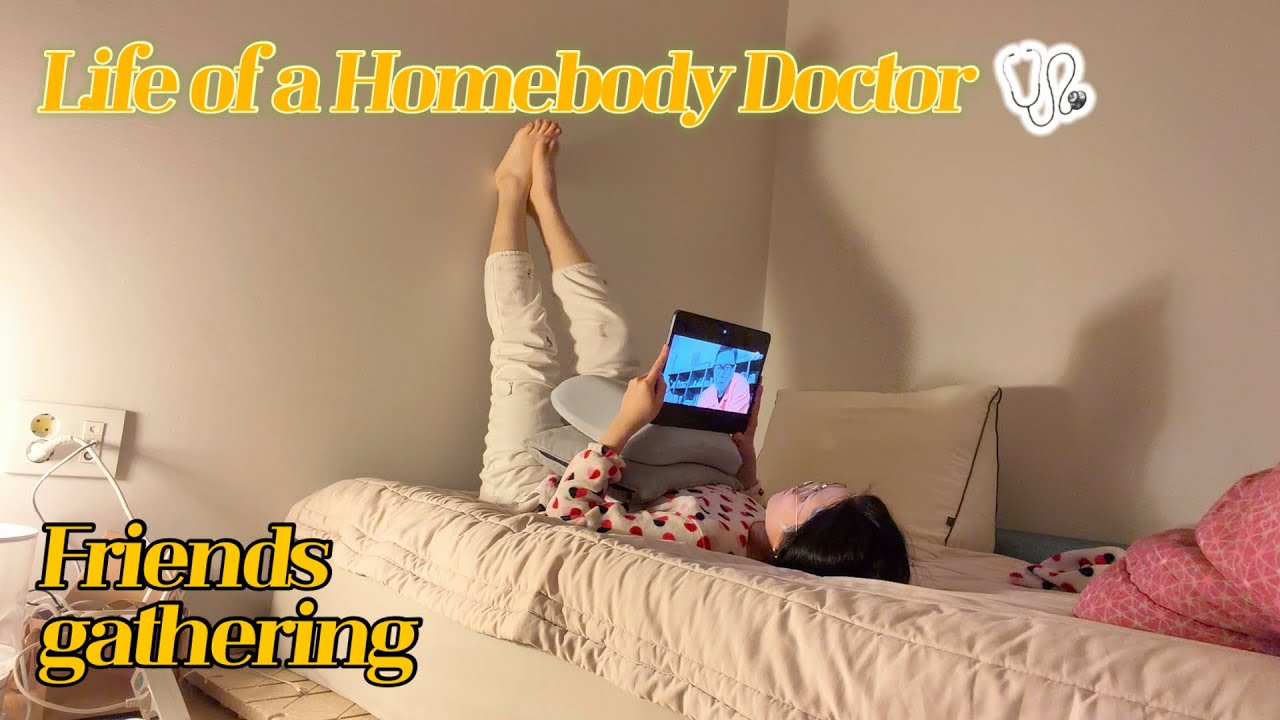 Eng, 한글)Life of a hombody doctor_Friend's gatherings, Living life with my Fiance for 2 weeks