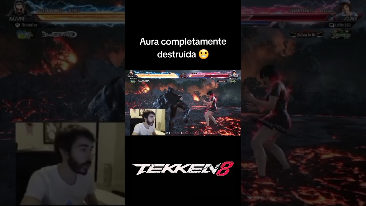 Aura destroyed #tekkenbr #kazuya #kazuyamishima #xbox #fgcbrasil #fgcbr #tekken8 #gaming