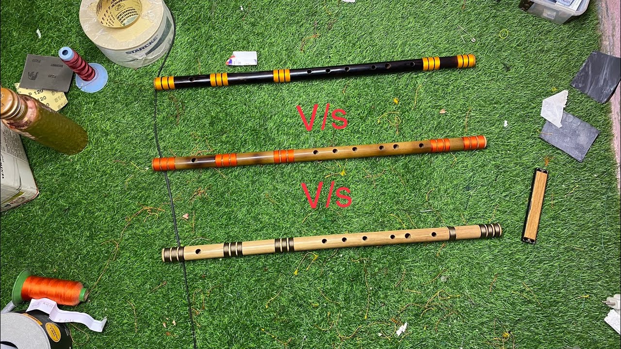 Normal v/s fry v/s deep fry | best quality bamboo flutes in affordable | govind flutes:- 8440931661