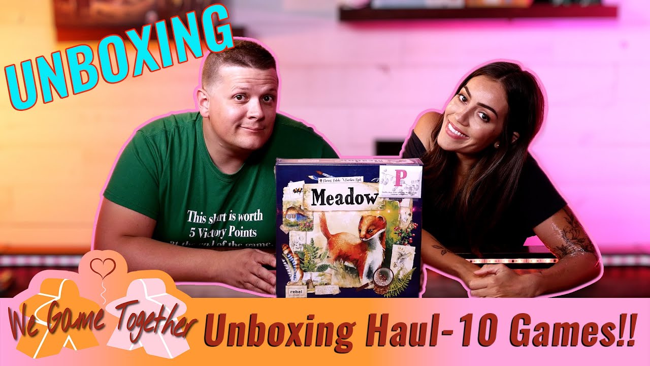 Board Game Unboxing of Meadow