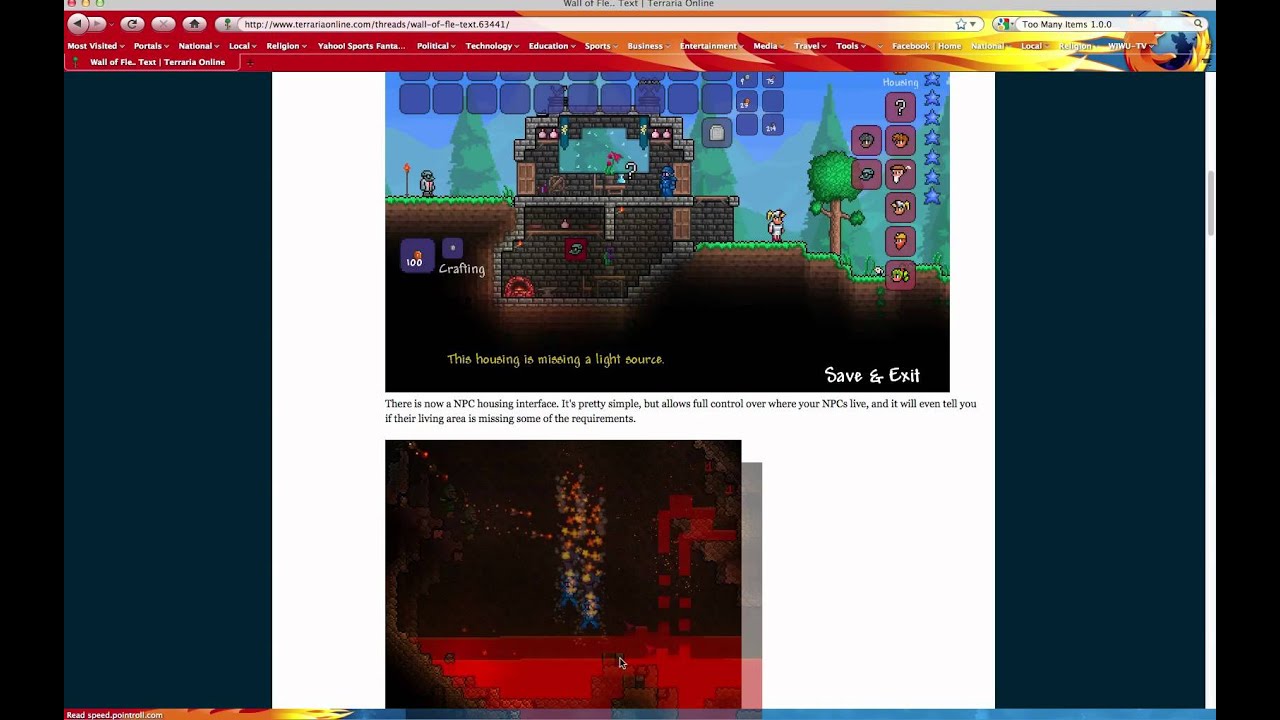Terraria 1.1 Update Trailer Leaked!