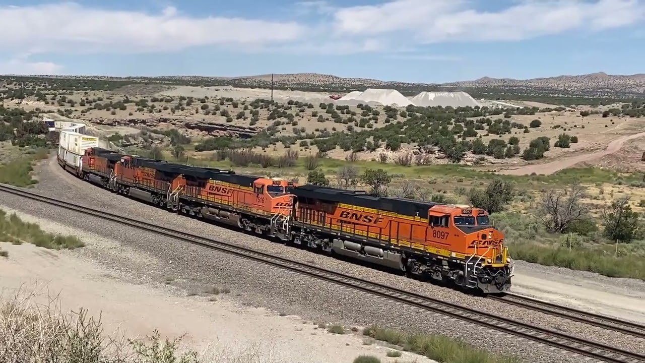 BNSF Clovis and Gallup Subdivisions, 9-8-2023