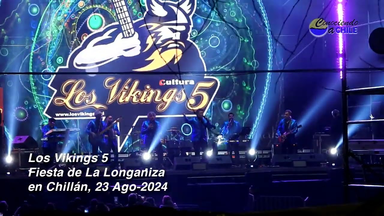 Los Vikings 5 en Vivo Chillán 2024 |FullBass|Show Completo| #fiestaspatriaschile2024 #cumbia
