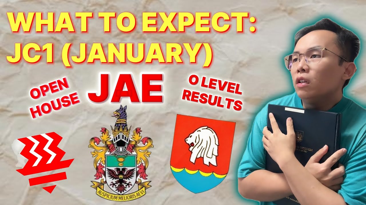 What To Expect (JC1 January) | Are you ready for JC1?