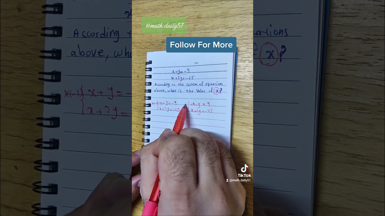 #math #algebra #sat #LearnOnYT #fyp #trend #viral #lesson #spm #school #mathtrick #mathhack
