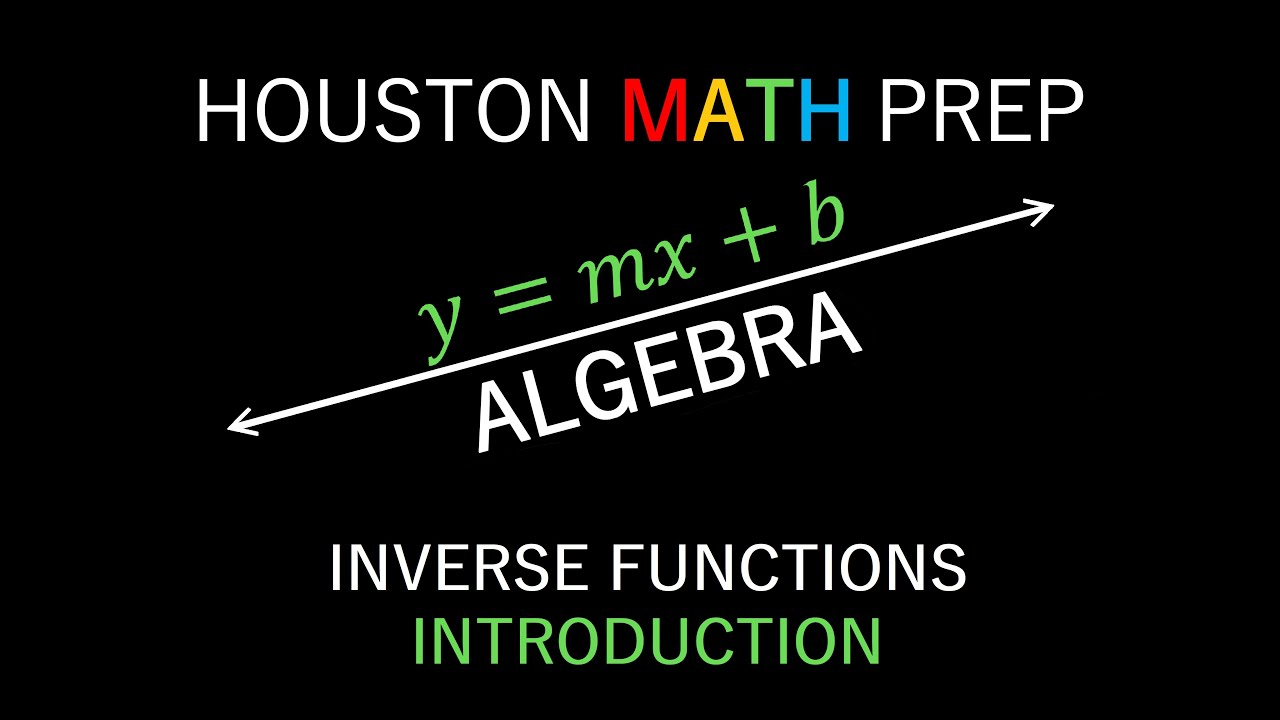Inverse Functions - Introduction