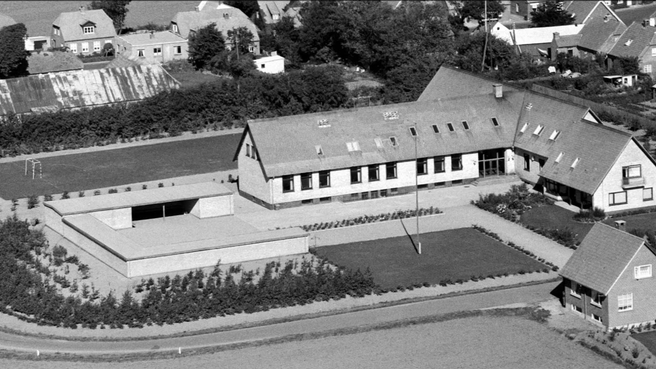 Sevel i 1950erne og 1960erne  Danmark set fra luften  Det kongelige bibliotk  Ophav  Sylvest Jensen