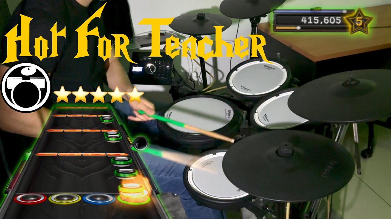 Hot For Teacher - Van Halen Expert Drums Clone hero