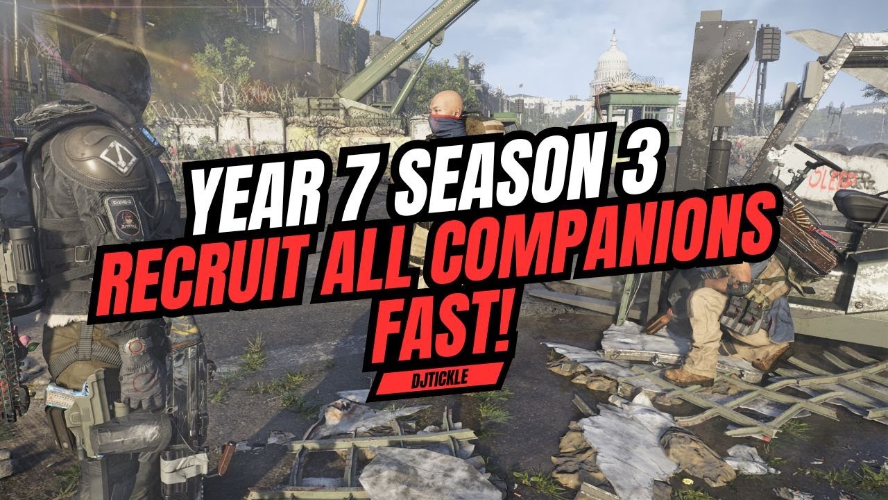 RECRUIT ALL THE COMPANIONS FAST! #thedivision2