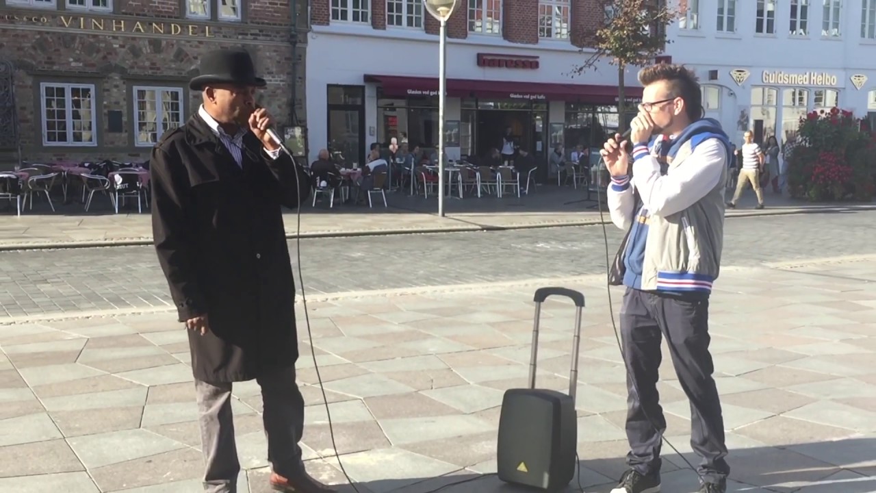 Roxor Loops and Michael Winslow,  Beatboxing in DENMARK