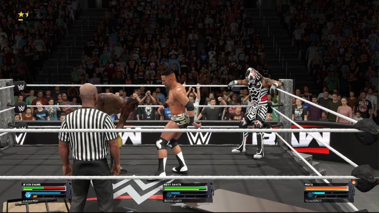 Ricky Saints vs. Penta vs. Je'von Eavns |Online
