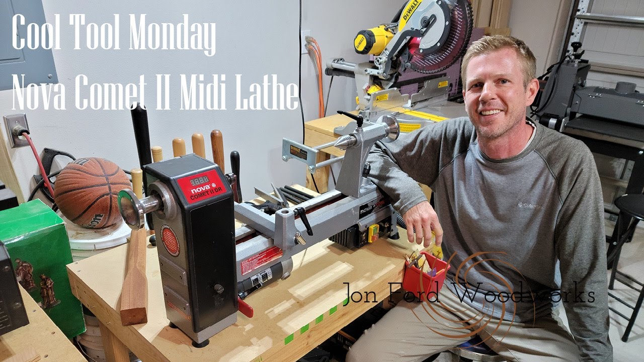 Cool Tool Monday - Lathe Edition // Nova Comet II DR Mini Lathe Review