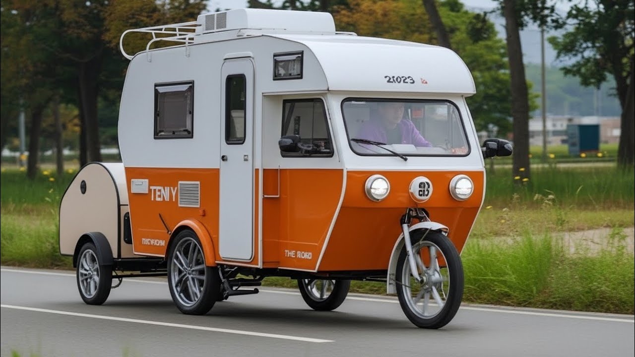 CamperTricycleTiny HomeTrike 2026 Dieses Mini-Haus auf Rädern wird die Zukunft des Reisens verändern