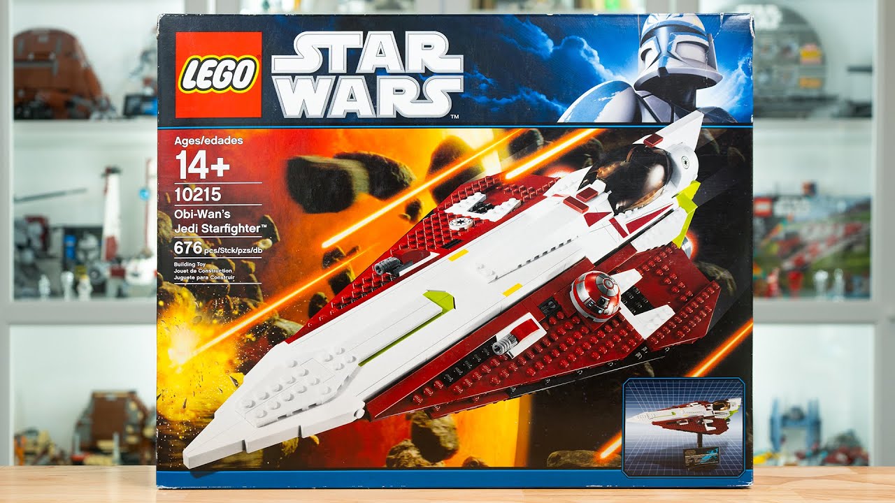 LEGO Star Wars 10215 OBI-WAN'S JEDI STARFIGHTER Review! (2010)