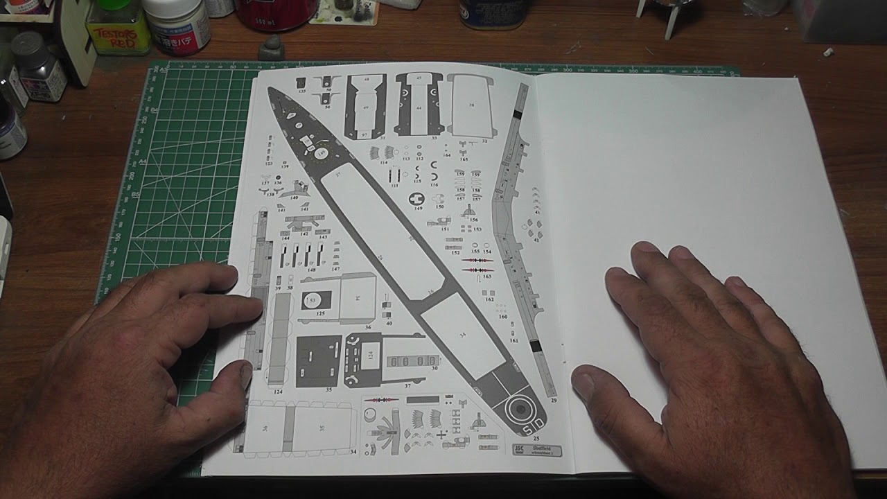 JSC 1/400 HMS Sheffield and Atlantic Conveyor in book review and laser cut part option