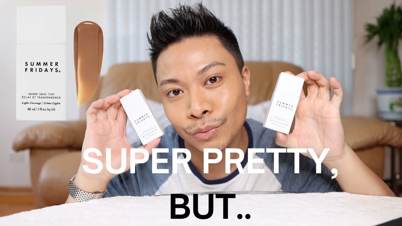 *NEW* SUMMER FRIDAYS SHEER SKIN TINT | DEMO & ALL DAY WEAR TEST