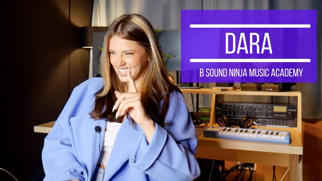Интервю с DARА (Дарина Йотова) в студиото на Sound Ninja