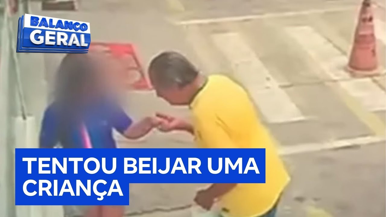 Idoso é investigado por aliciar criança em porta de supermercado