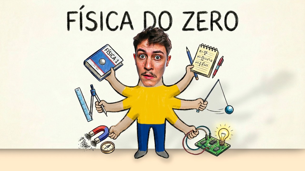 Física do ZERO: o que estudar primeiro (ordem correta para não travar)