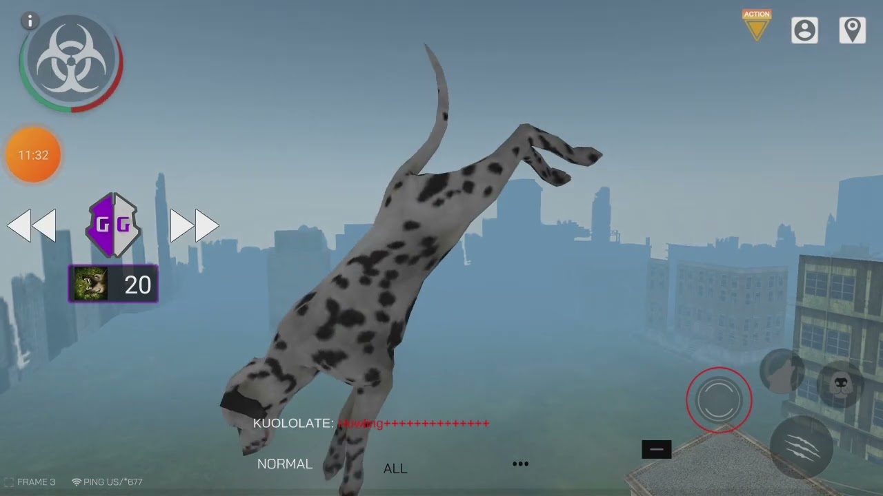 Showing hidden parts of maps in Dog Online Monster Virus (alt POV) (read desc)
