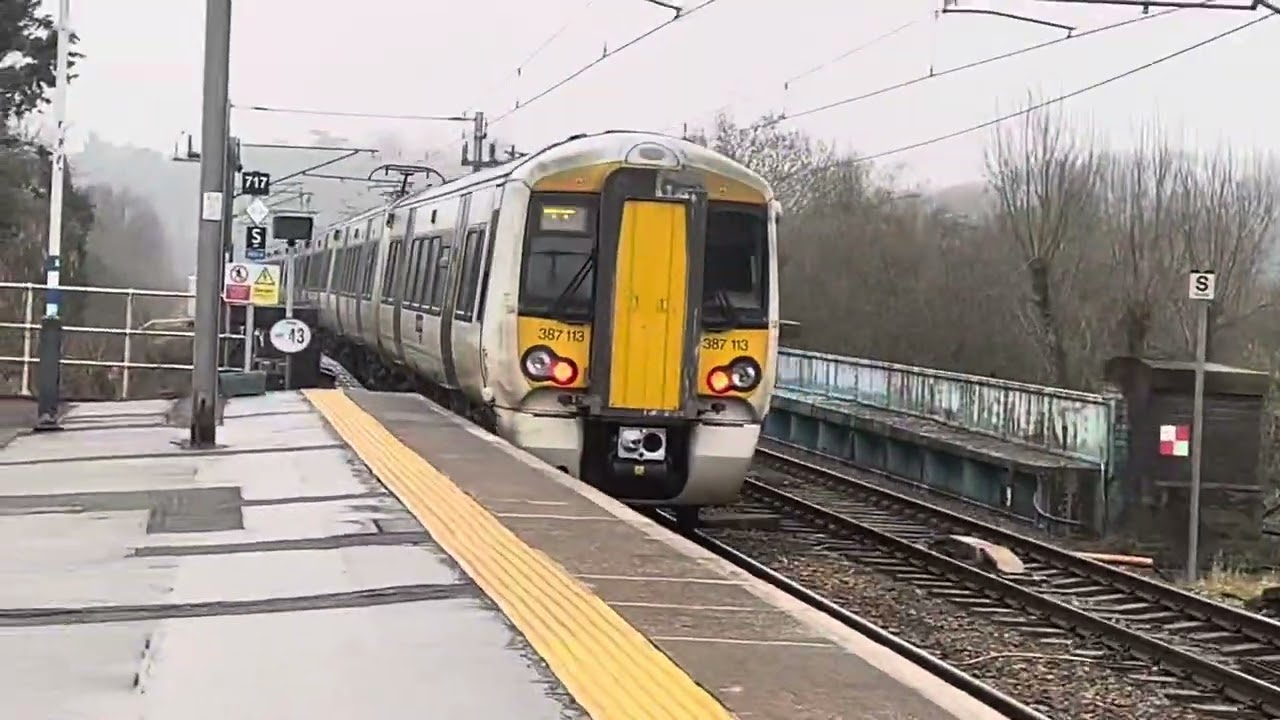 Trains at Hertford North!