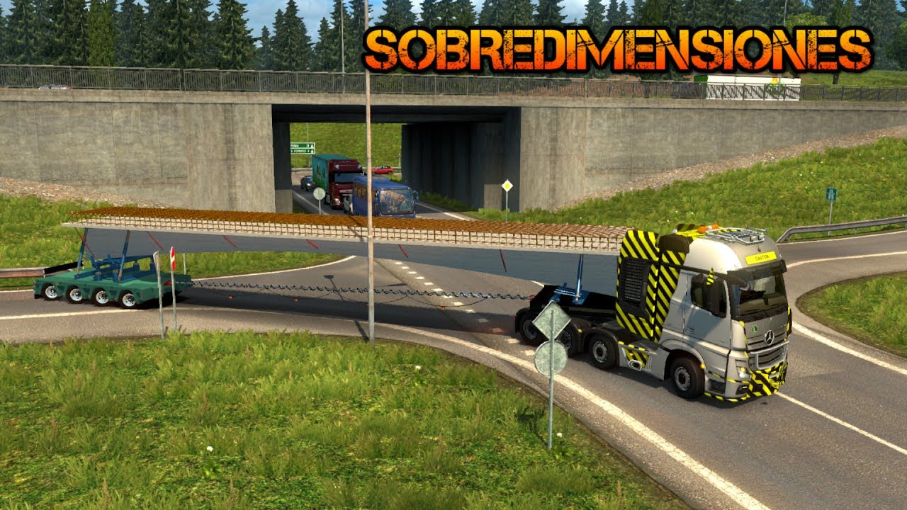 Mercedes Benz Actros 8x4 | Sobrepeso y Sobredimensiones | Estructura de Concreto