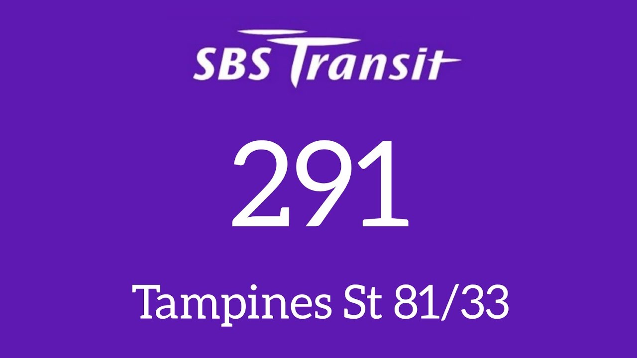 SBS Transit Bus 291 Hyperlapse