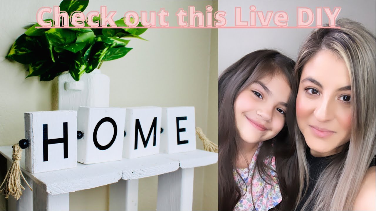 Come DIY and Chit Chat with us | Easy DIY | DIY home decor