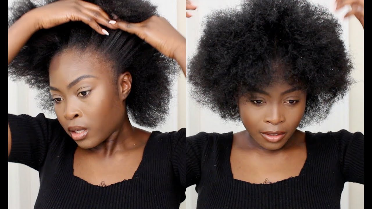 THIS BRUSH GOT MY FRO POPPIN 😍 - USING A FULL WOODEN BRUSH ON MY NATURAL HAIR