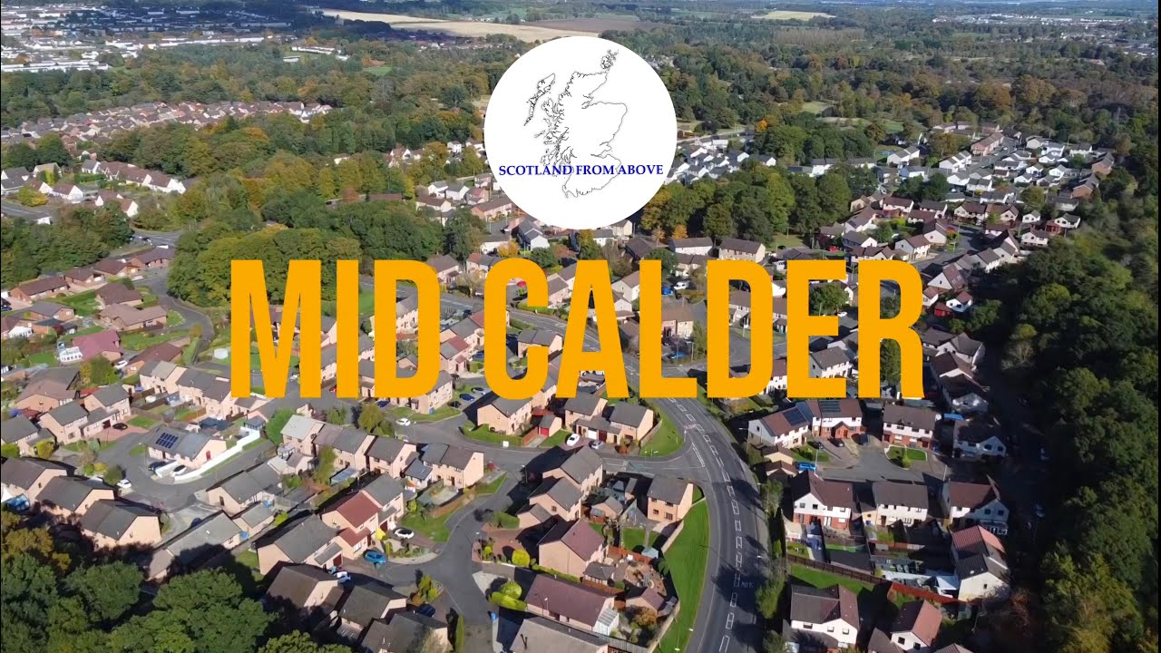 Mid Calder from Above - Stunning Drone Footage of Scotland’s Scenic Beauty