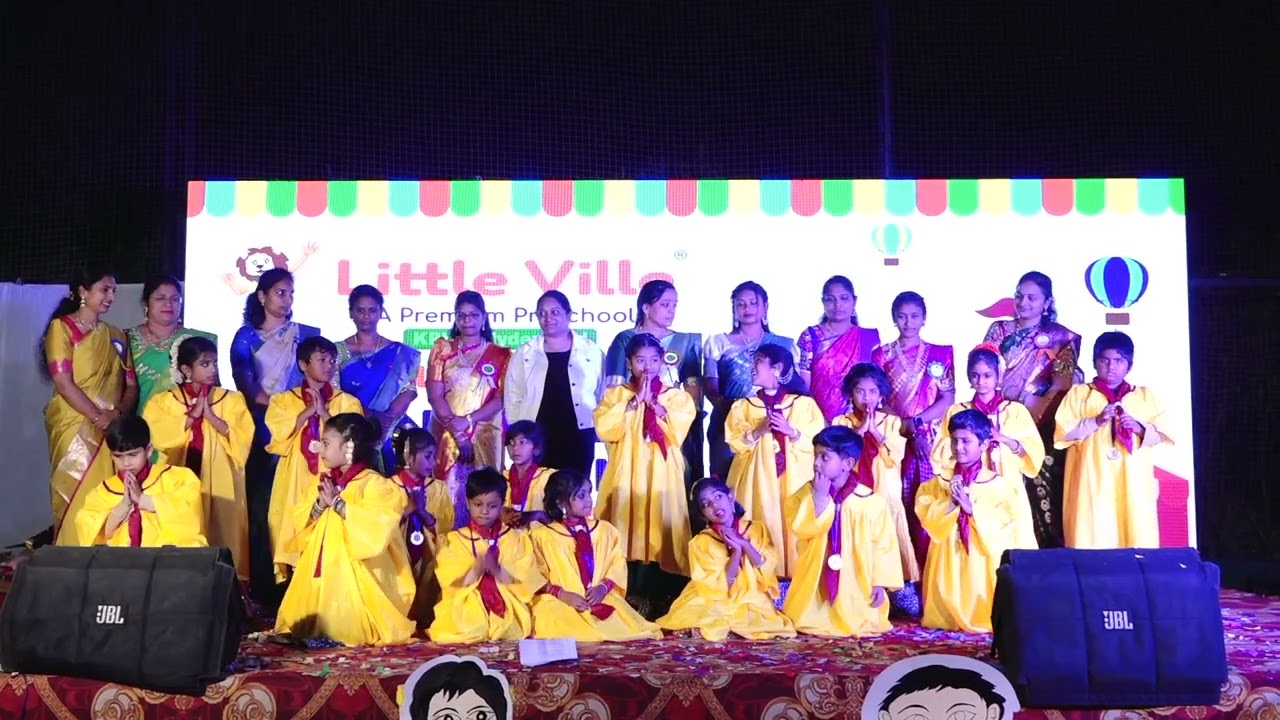 Kindergarten Graduation  #hyderabad #kindergarten #littlevillekphb #preschoolactivities
