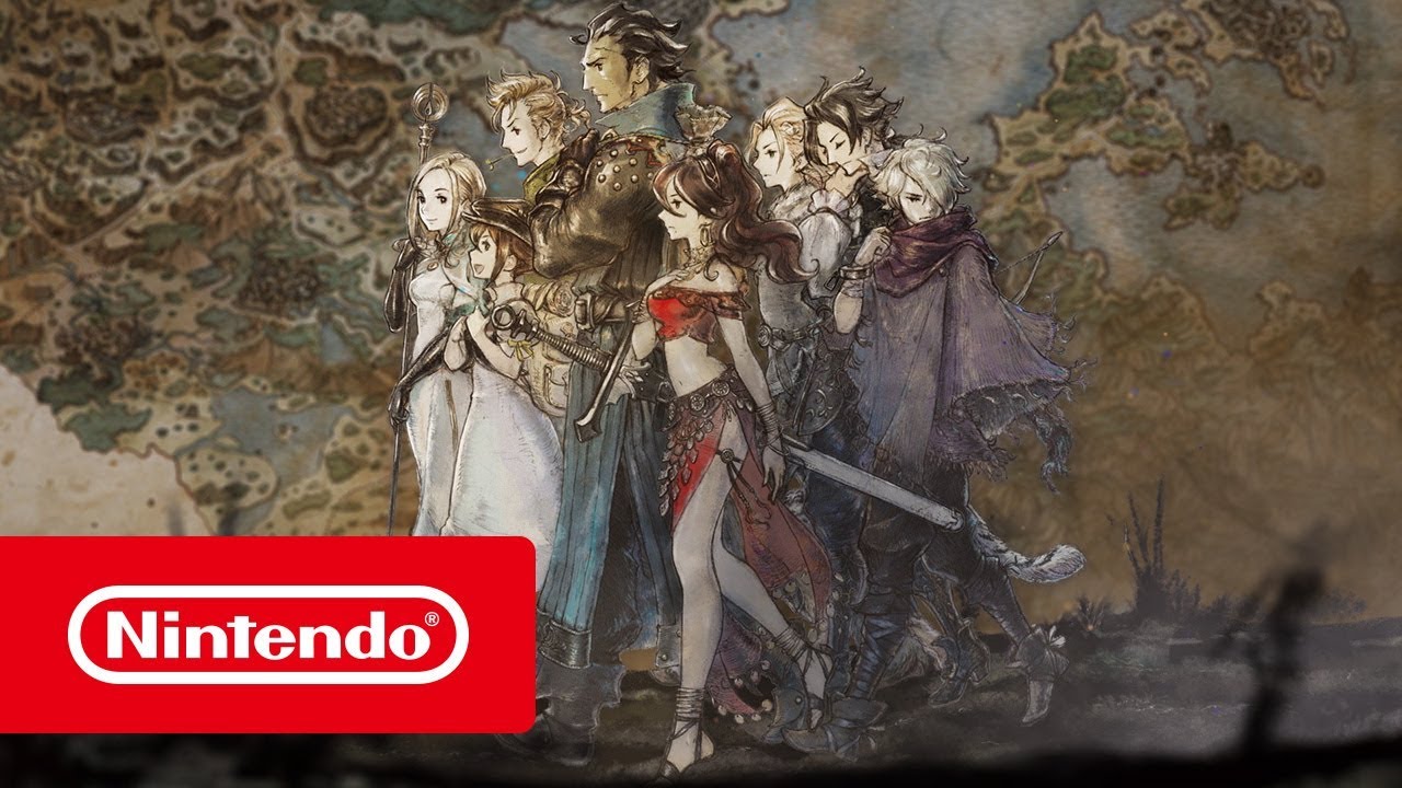 OCTOPATH TRAVELER - Trailer de apresenta&ccedil;&atilde;o (Nintendo Switch)