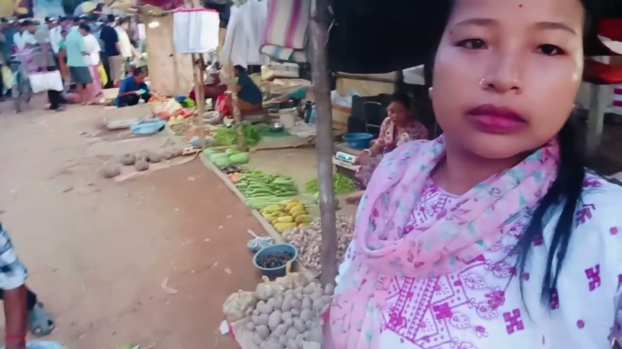 Bishramganj bazar thangmani vlog#kokborok#viralplz#viralvideo @SandhyaramSuchitraOfficial 