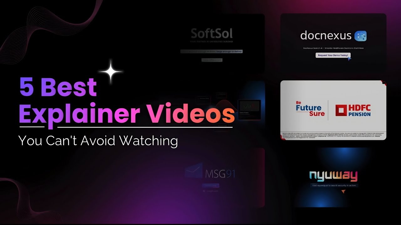 5 Best Explainer Videos You Can't Avoid Watching | Explainer Videos by MotionGility 