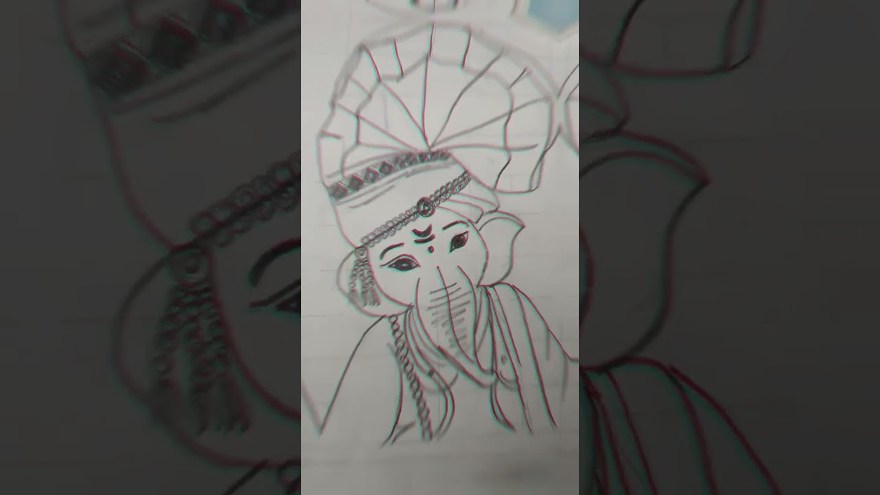 !! गणपति बप्पा मोरिया !! FIRST ART WITH 