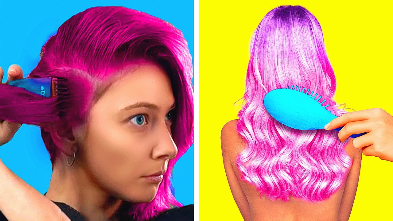How A Haircut Can Change Life || Hair hacks, tutorials, hairdo