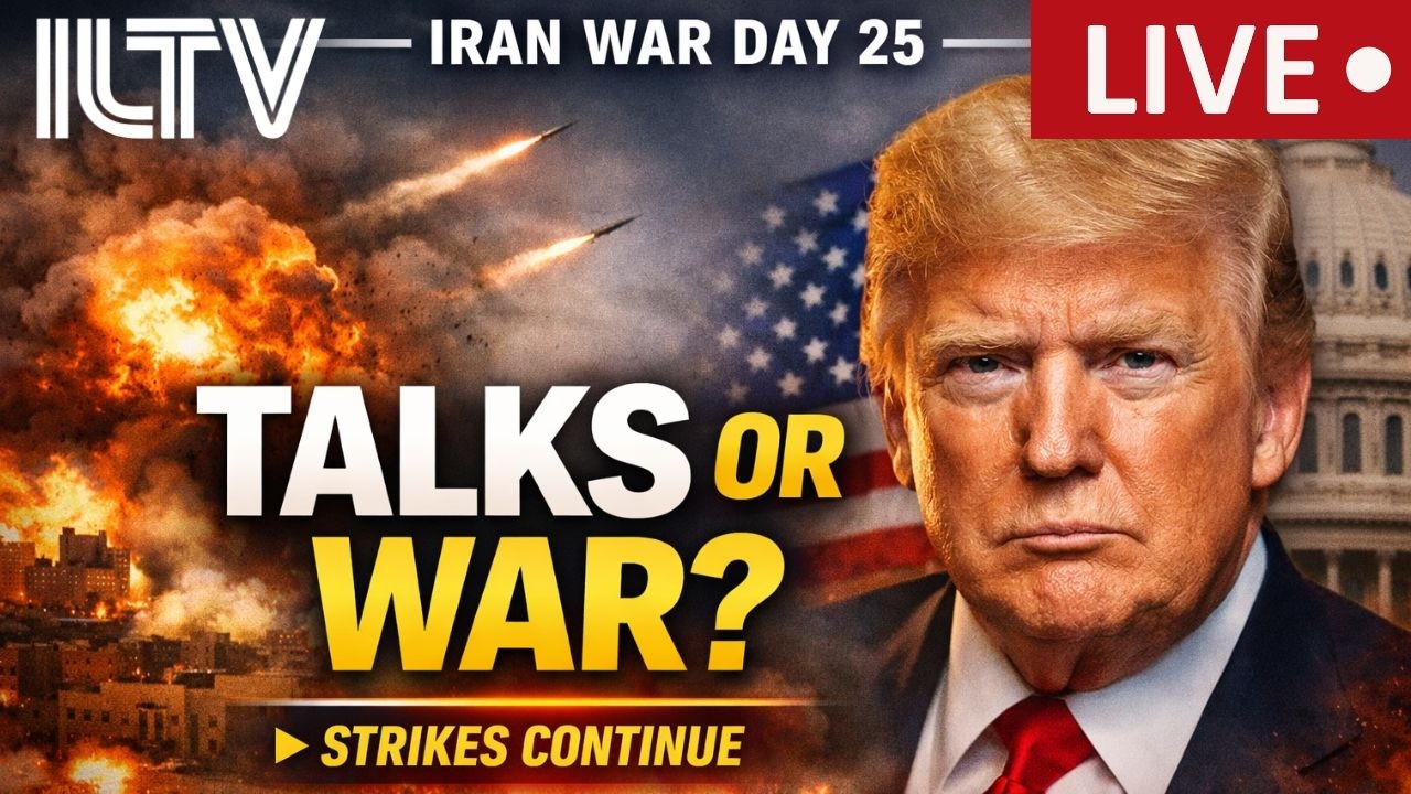 IRAN WAR DAY 25: TRUMP'S BOMBSHELL ANNOUNCEMENT AND WHAT IT COULD MEAN FOR THE WAR