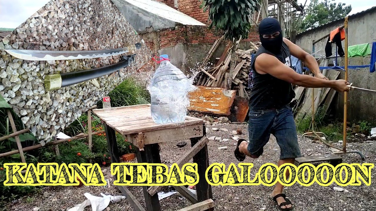 KATANA KEREN TEBAS GALON SUPER TAJAM