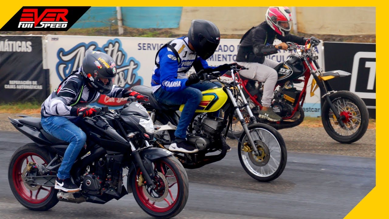 Yamaha DT 150 🆚 Pulsar NS200 🆚 Yamaha RX 115 🔥 DRAG RACES Barranquilla 2023