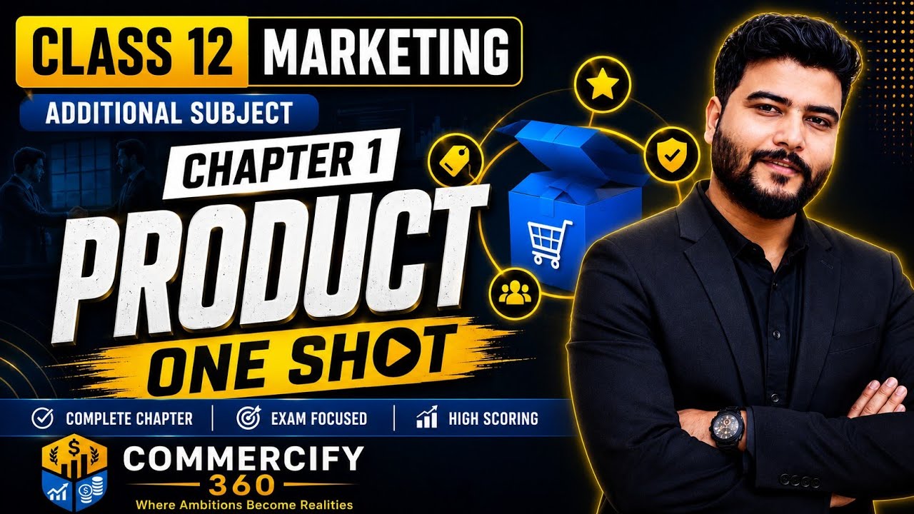Class 12 Marketing Chapter 1 – Product | Optional Subject | CBSE | Full Explanation 🔥