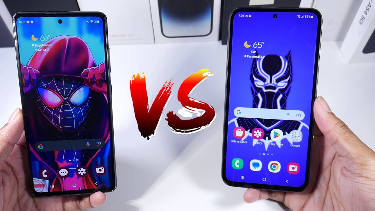 Samsung Galaxy S20 FE VS Samsung Galaxy A54 5G (Cameras, Speed Test, Display & Speakers)