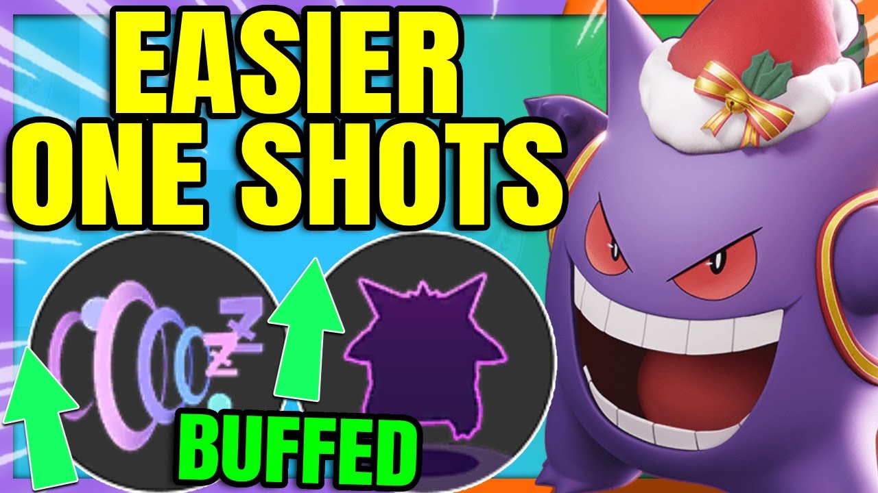 BUFFED GENGAR makes for even easier ONE SHOTS | Pokemon Unite