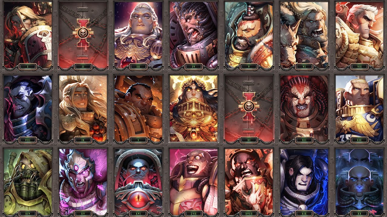 Tổng Quan Về Các Vị Primarch Trong Warhammer 40K