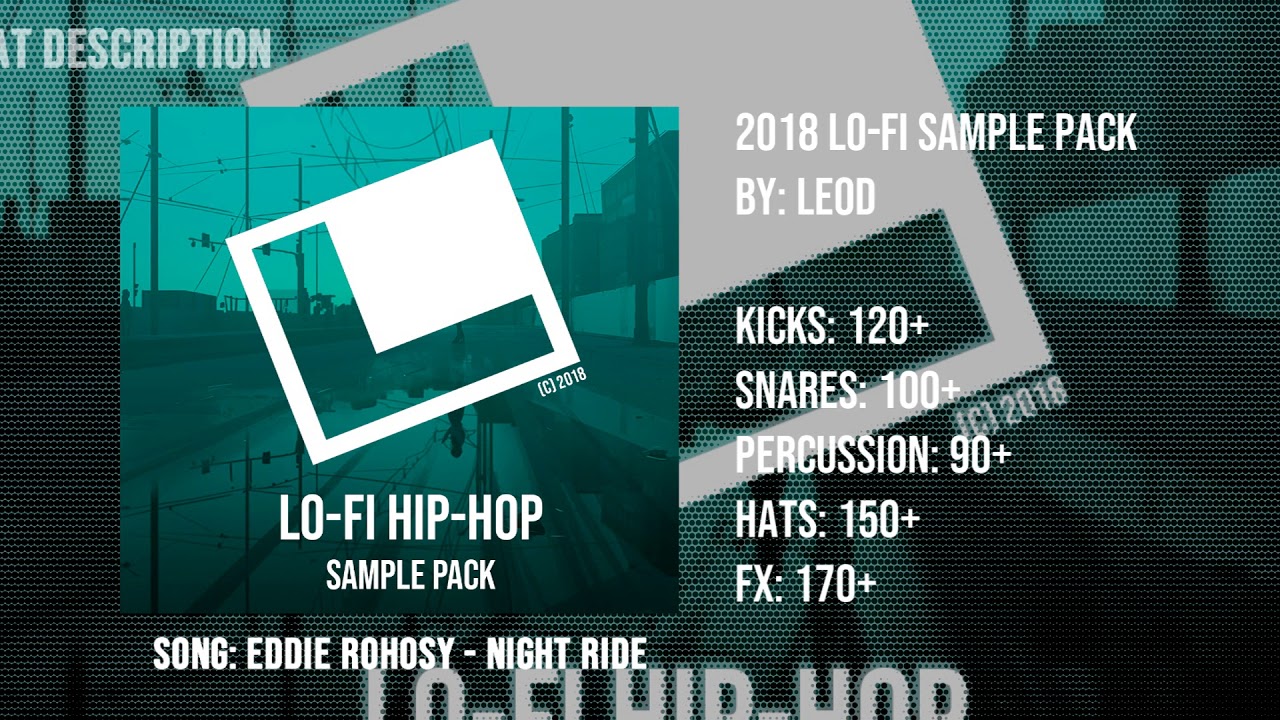 LOFI HIP-HOP DRUM PACK (500+ SAMPLES) RELAX | LEOD
