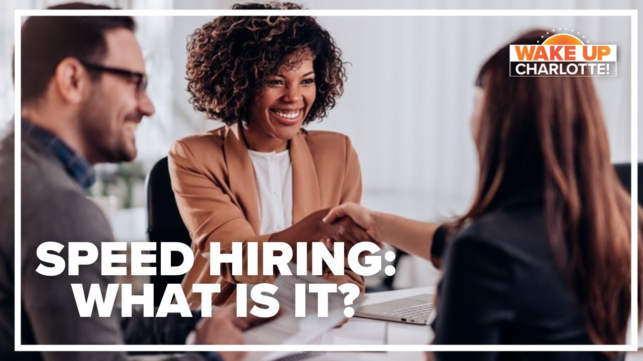 What is speed hiring? And are we starting to see it more?