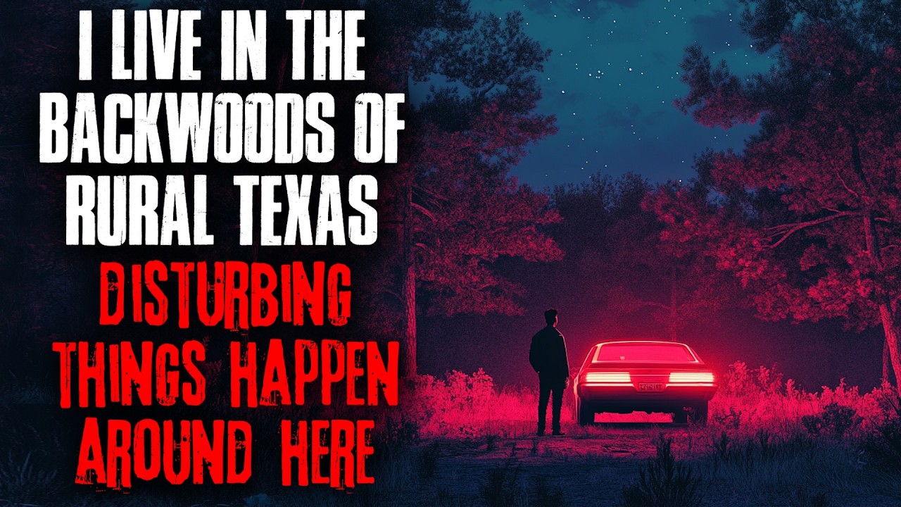 I live in the Backwoods of Rural Texas. Disturbing things happen around here.