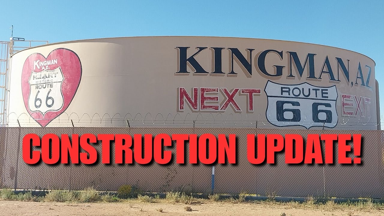 Kingman AZ (I-40 Flying Fortress Parkway Progress)