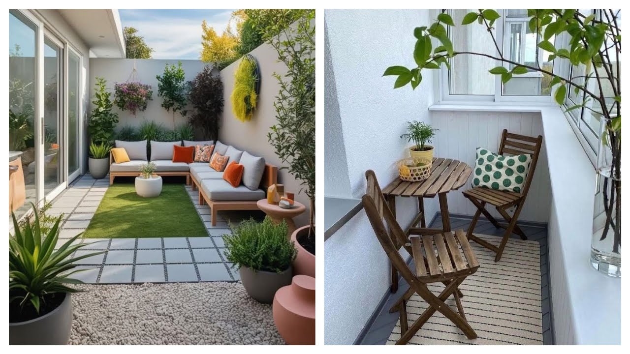 Modern garden delight || Elevate your outdoor oasis with contemporary elegance ideas
